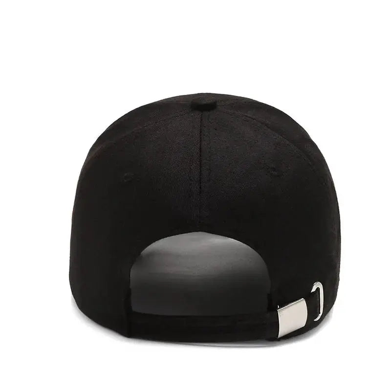 Unisex Casual Baseball Cap With Letter Embroidery Hip Hop Style Adjustable Sunscreen Hat For Spring And Autumn Outdoor