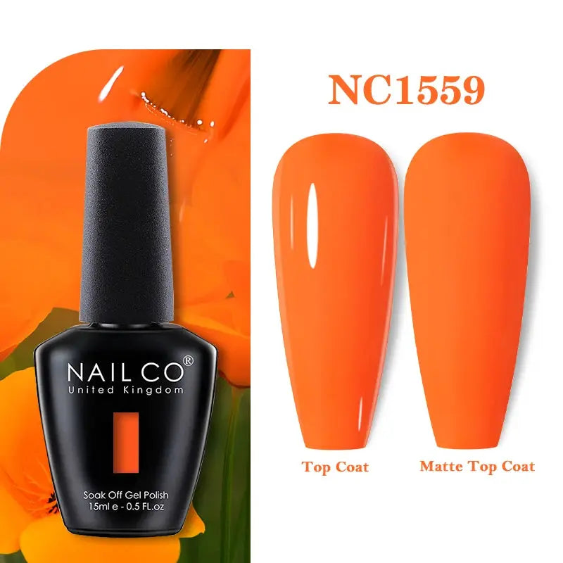 NAILCO 283 Colors Gel Nail Polish Kit Ultra Long Lasting UV Gel Varnish With 30 Day Shine