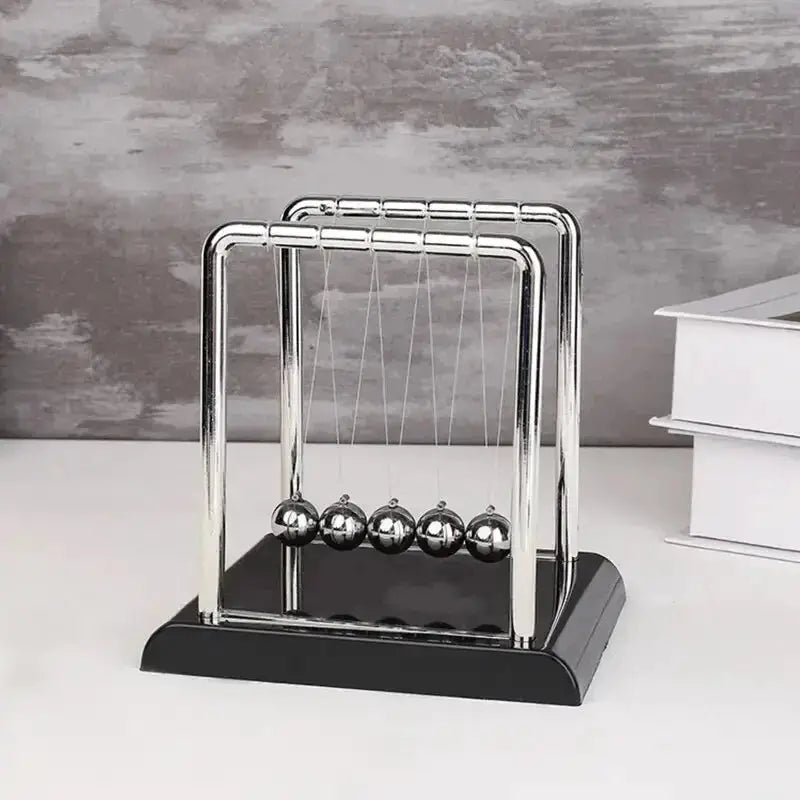 Newton's Cradle Balance Steel Balls Desktop Toy For Physics Science Teaching Stress Relief And Home Decoration