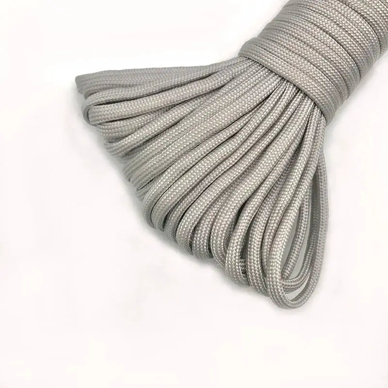 Simples Market paracord 550 rope, 4mm diameter, 7-strand core, light gray bundle