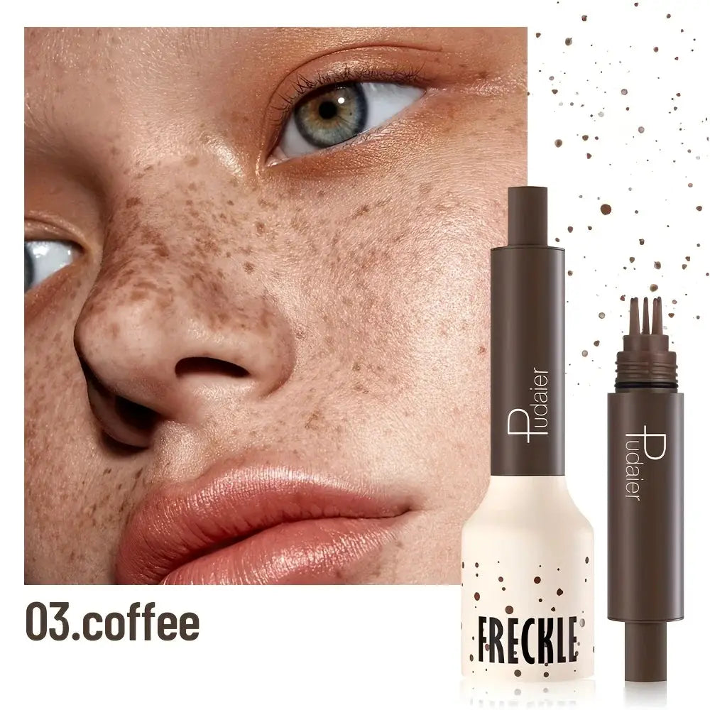 Freckle Stamp Makeup Pen Waterproof For Natural Look Dot Freckles Long Lasting Sweatproof Beginner Friendly