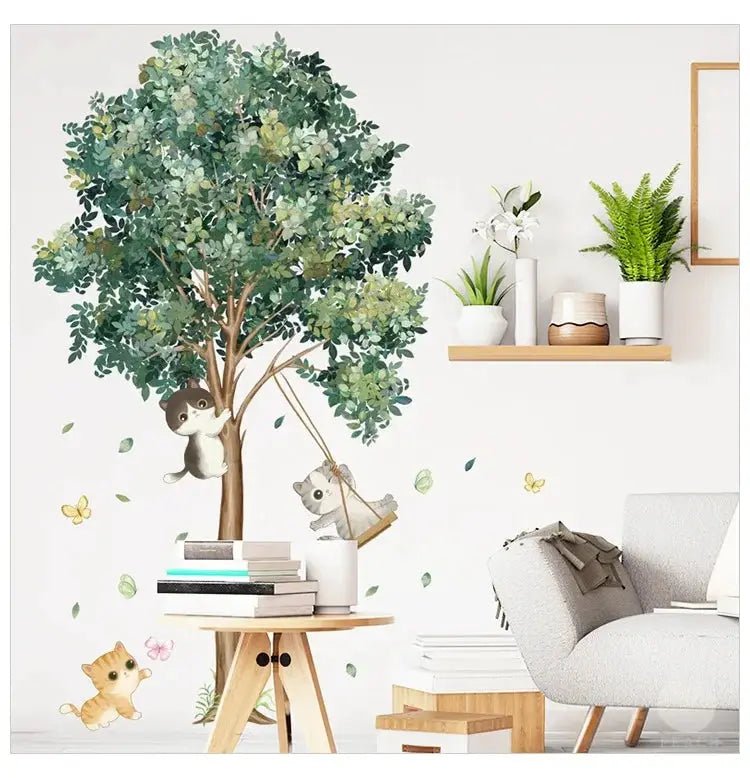 Large Nordic Tree Wall Sticker For Living Room And Bedroom Removable Decals Home Decor Poster Art - Simples Market