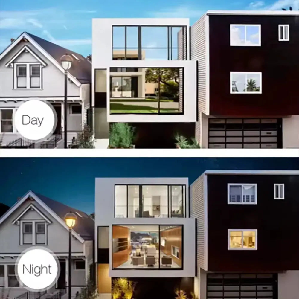 Household Insulated Glass Film For Windows Privacy Protection And Sun Protection One Way Mirror Window Film