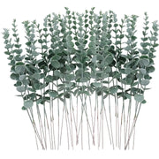 10 Pieces Artificial Eucalyptus Leaves Branches for Home Garden Wedding Decoration Flowers Bouquet Centerpiece