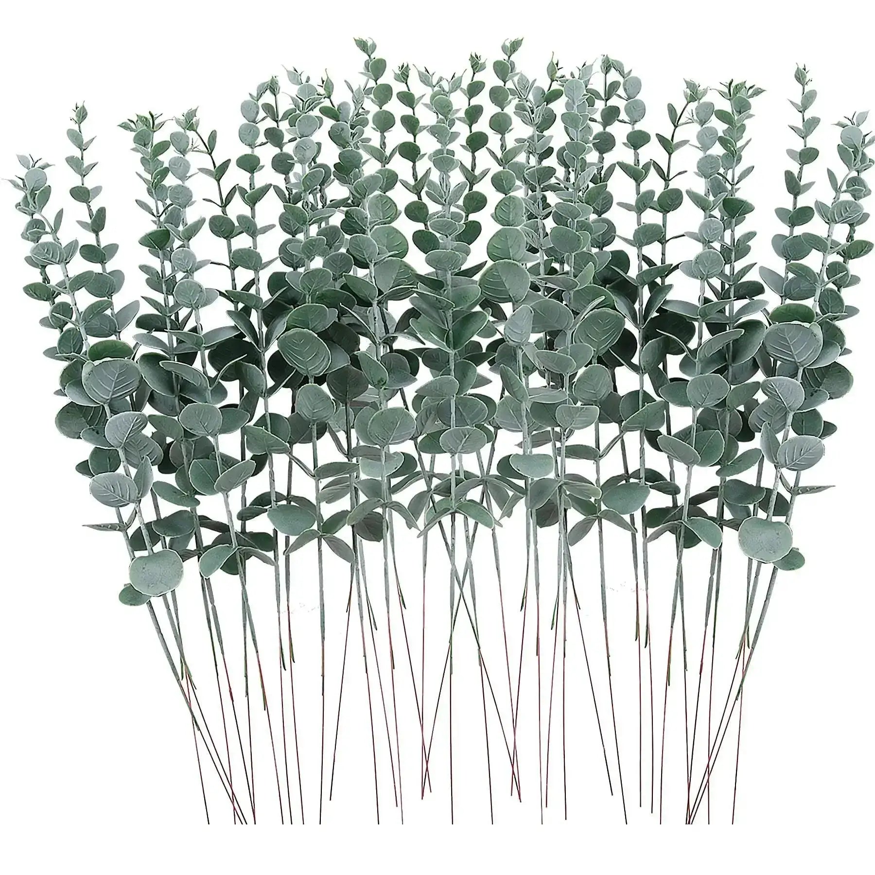 10 Pieces Artificial Eucalyptus Leaves Branches for Home Garden Wedding Decoration Flowers Bouquet Centerpiece