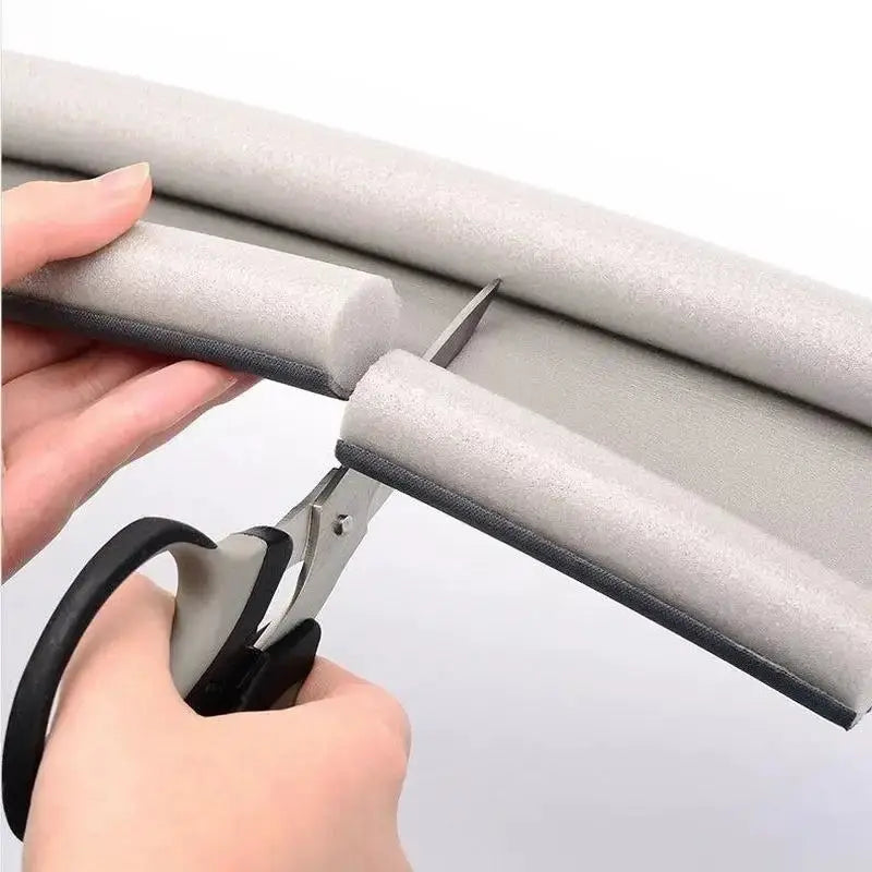 2 In 1 Flexible Under Door Bottom Draft Stopper Seal Strip Weather Strip Thicker Anti Cold Gap Blocker For Doors