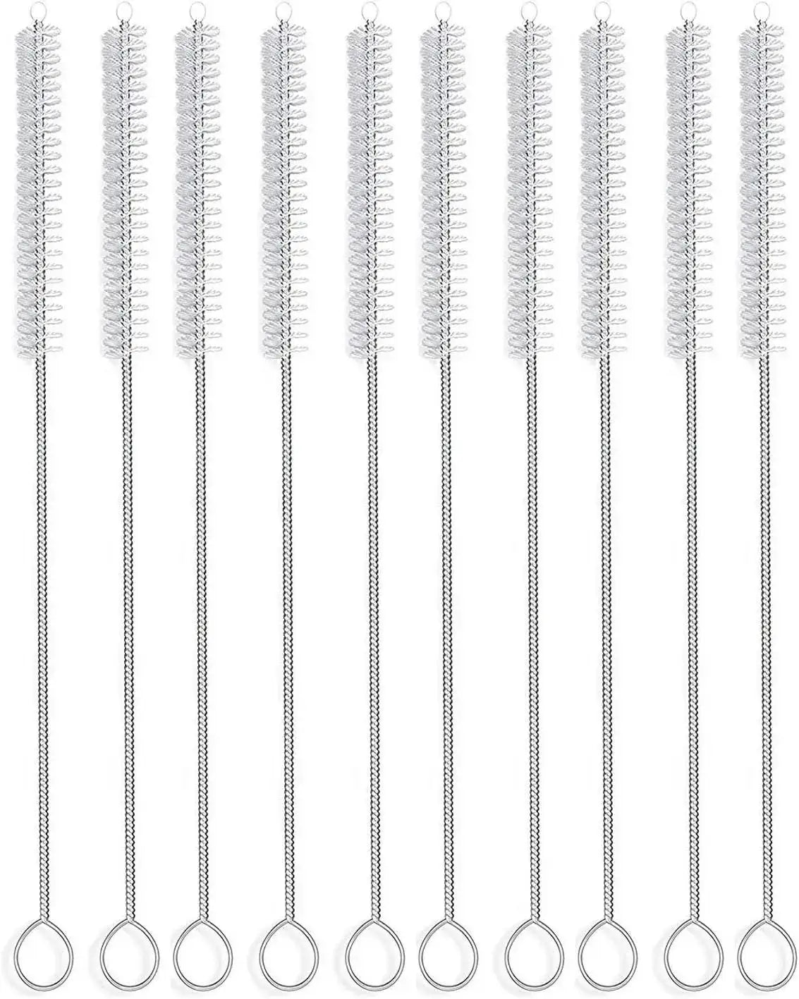 Simples Market 12-pack straw cleaning brushes for Stanley, 3 sizes, extra-long pipe cleaners