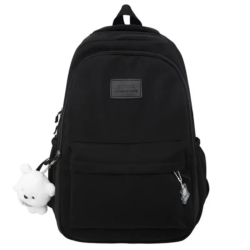 Aophlola Trendy High - Capacity Waterproof College Backpack - Simples Market