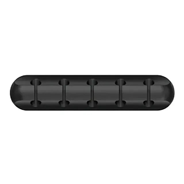 VIKEFON Silicone Cable Organizer Winder Clips Self Adhesive USB Cable Management For Mouse Keyboard Headset iPhone