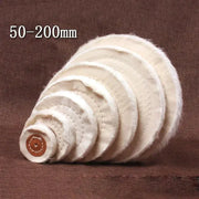 2 to 8 Inch Angle Grinder Discs Cotton Polishing Wheels Buffing Pads for Sanding Jewelry Metal Glass Woodworking