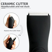 Simples Market HOMEFISH black body hair trimmer with replaceable cutter head