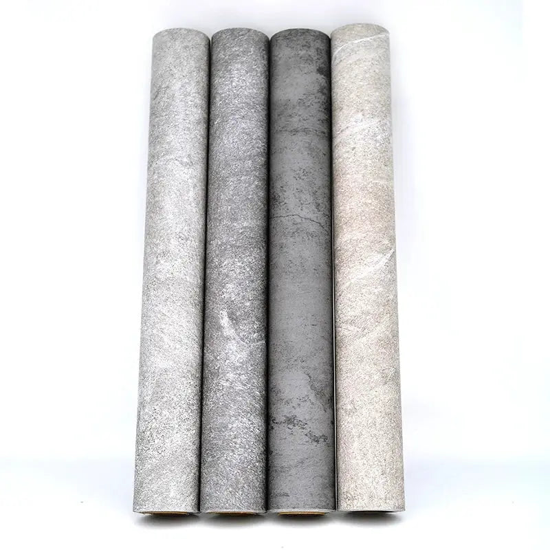 Nexa Decor Cement Gray PVC Floor Sticker Waterproof Self Adhesive Anti Slip Vinyl For Home And Hotel Use