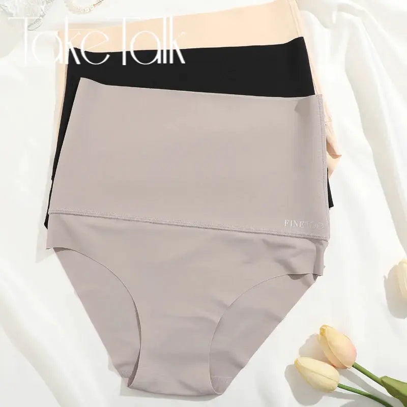 Finetoo Women Shapewear Briefs High Rise High Elasticity for Waist Shaping and Buttocks Lifting