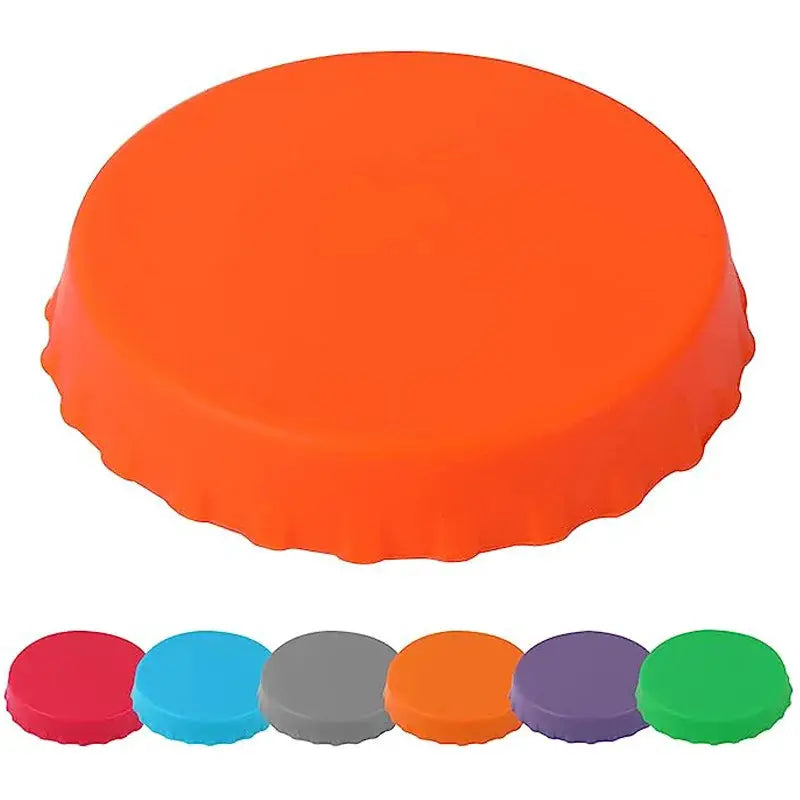 Food Grade Silicone Cola Cap Leak Proof Sealed Can Cap Reusable Dust Proof Cap For Beer Canned Beverages