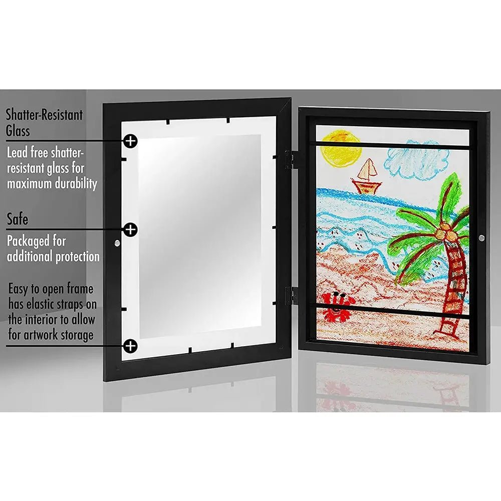Magnetic Front Open Childrens Art Frames For Posters Photos Drawings Paintings And Home Decor Display - Simples Market