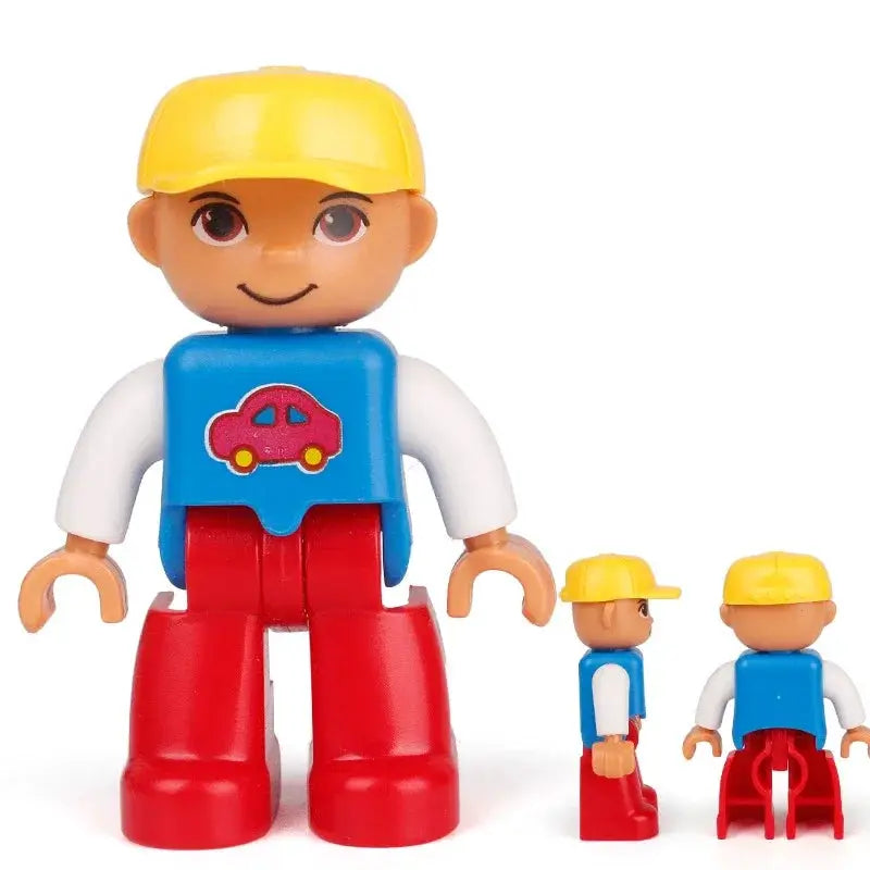 Big Building Blocks Houses Kit With Doors Windows Walls And Roof Compatible With Large Bricks Boys And Girls Toy Gifts