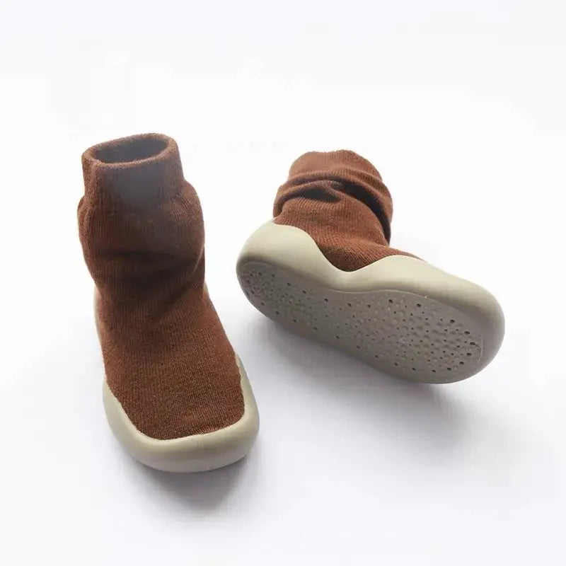Baby Walking Shoes For Spring And Autumn Anti Slip Indoor Floor Socks For Boys And Girls