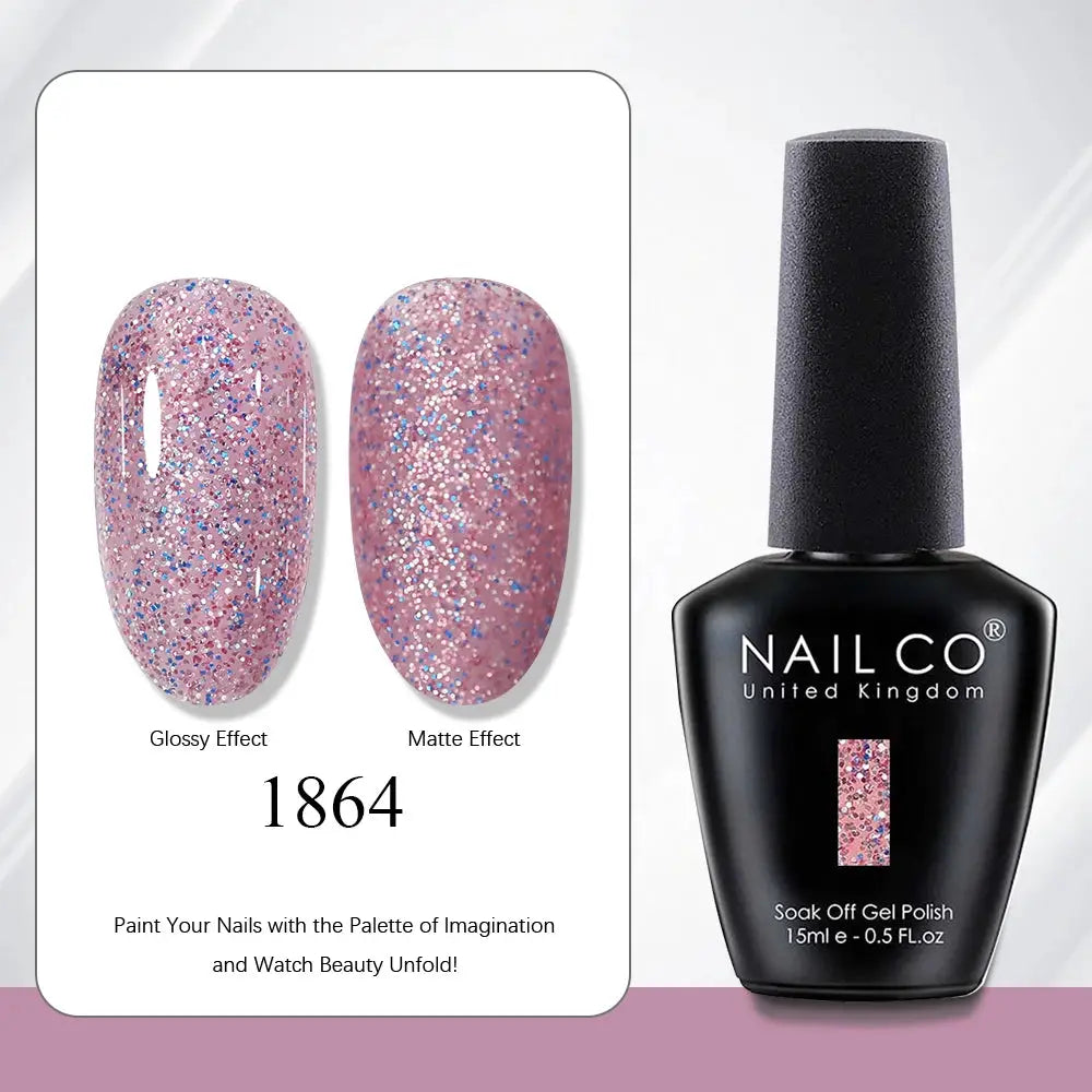 Nailco 131 Colors Gel Nail Polish LED Gel 15ml Vibrant Long Lasting Hybrid Varnish For Manicure