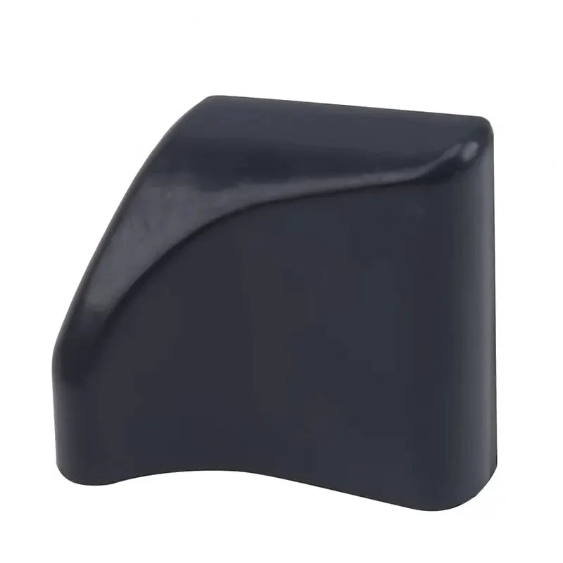 Universal 5D carbon fiber car spoiler end plate, black