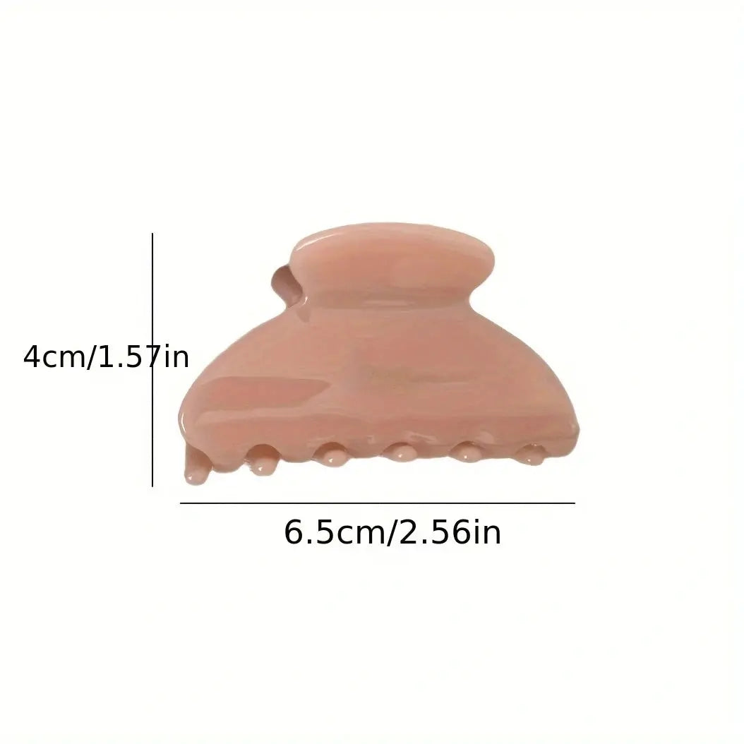 Elegant Acetate Hair Claw Clip Shark Clip For Medium Hair Secure Hold And Stylish Accessory
