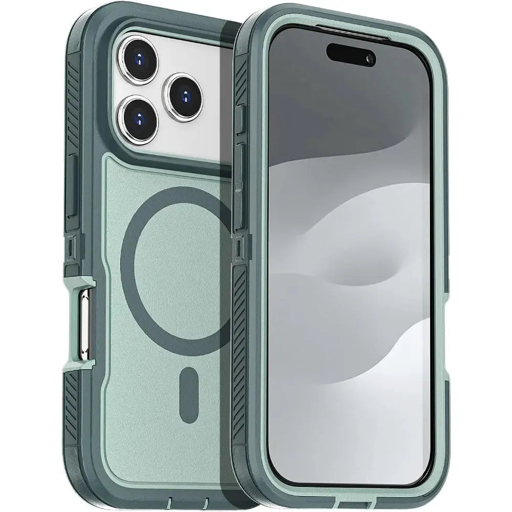 Simples Market matte clear magnetic OTT phone case for iPhone 17/16/15/14 Plus and 13 Pro Max, anti-slip grip