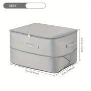 EverPack Heavy Duty Self Compressing Storage Bag Portable Organizer For Clothes Blankets And Quilts Closet Organization