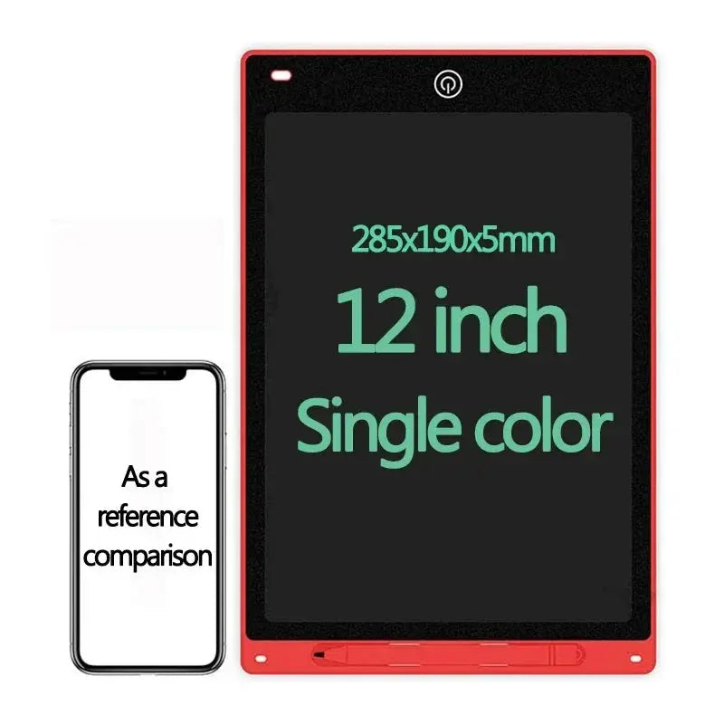 10 And 12 Inch LCD Writing Tablet For Kids Graffiti Sketchpad Handwriting Blackboard Toy Gift