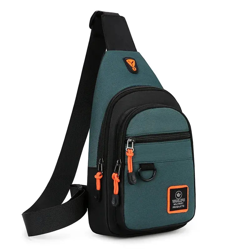 TrailMate Men's Outdoor Shoulder Bag Waterproof Crossbody for Hiking and Travel Gear