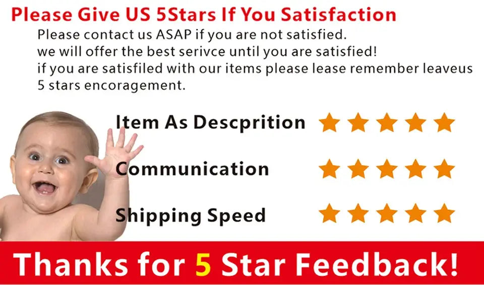 Simples Market 10Pcs Abstract Matte Wall Tile Sticker Transfer Peel and Stick with a smiling baby and 5-star rating