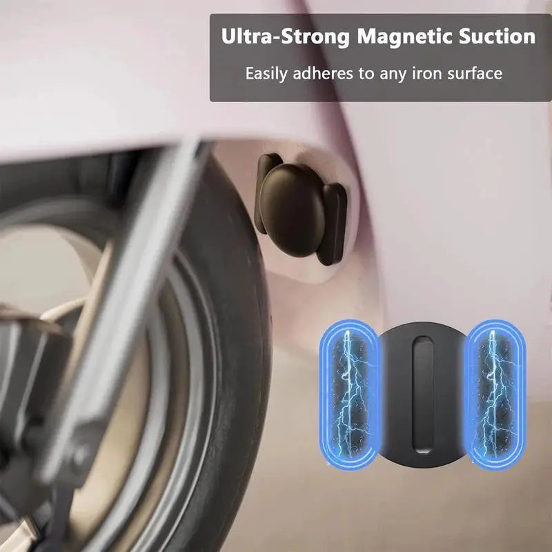Simples Market 4-pack IOS GPS Find My trackers with strong magnetic suction silicone shells for skateboard and car