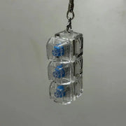 Three Fourths Finger Keyboard Keycap Fidget Keychain Stress Relief Toy For Men And Women