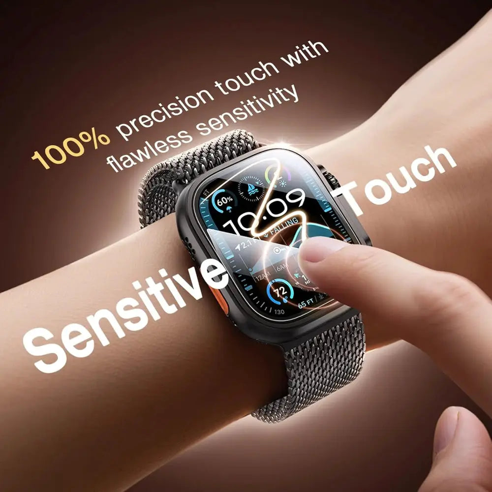 Tempered Glass For Apple Watch Ultra 1/2/3 49mm With Alignment Tool Screen Protector For iWatch Ultra 1 2 3 49mm Accessories
