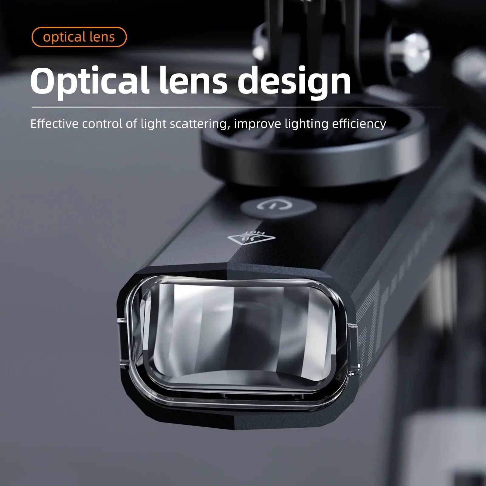 CYCLAMI 1000 Lumen Rechargeable Waterproof Front Bike Light Aluminum Ultralight Headlight