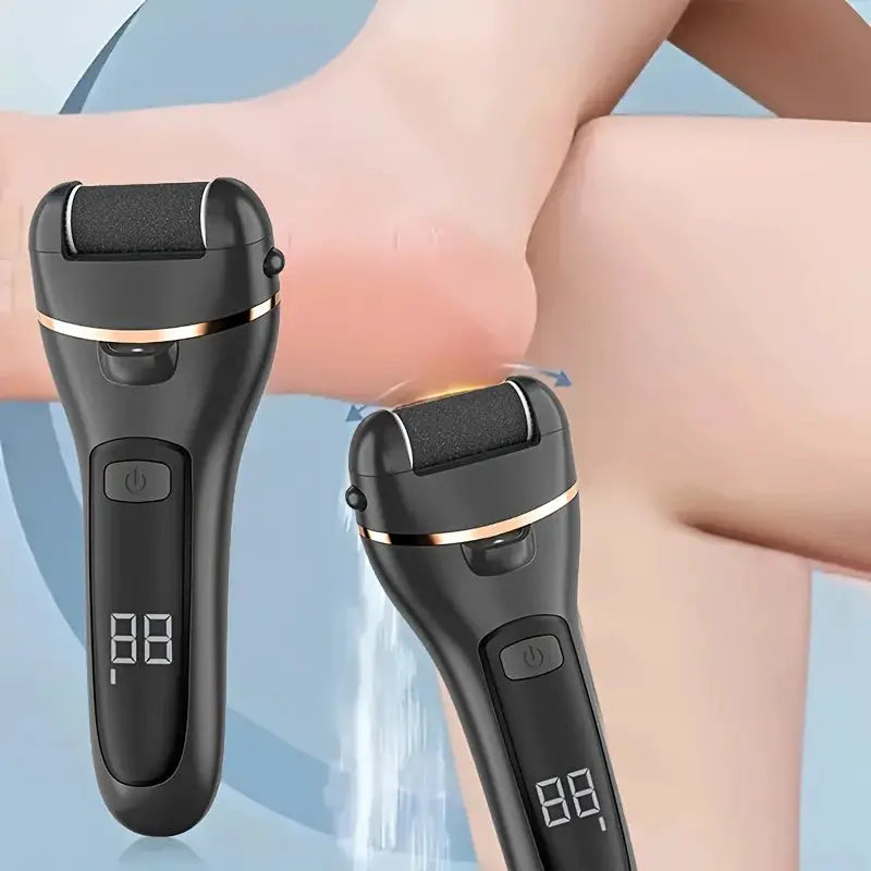 PureEase Rechargeable Electric Foot Grinder USB Powered Callus Remover With Adjustable Speeds For Men And Women
