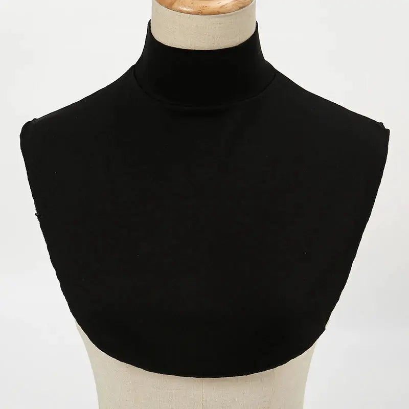 Modista Luxe Modal Turtleneck Hijab Extension With Detachable Neck Warmer For Warm Layered Look