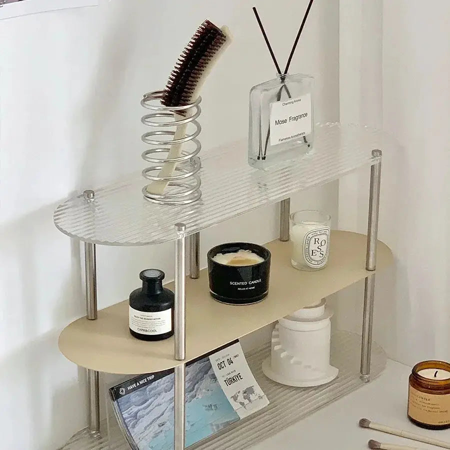 AuroraLux Stainless Steel Toothbrush Holder Rust Resistant Minimalist Bathroom Organizer For Countertop