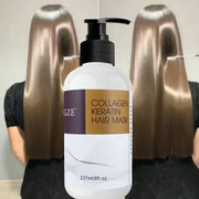 GZE Collagen Keratin Hair Mask Deep Conditioning For Dry Hair With Argan Oil Coconut Oil And Shea Butter