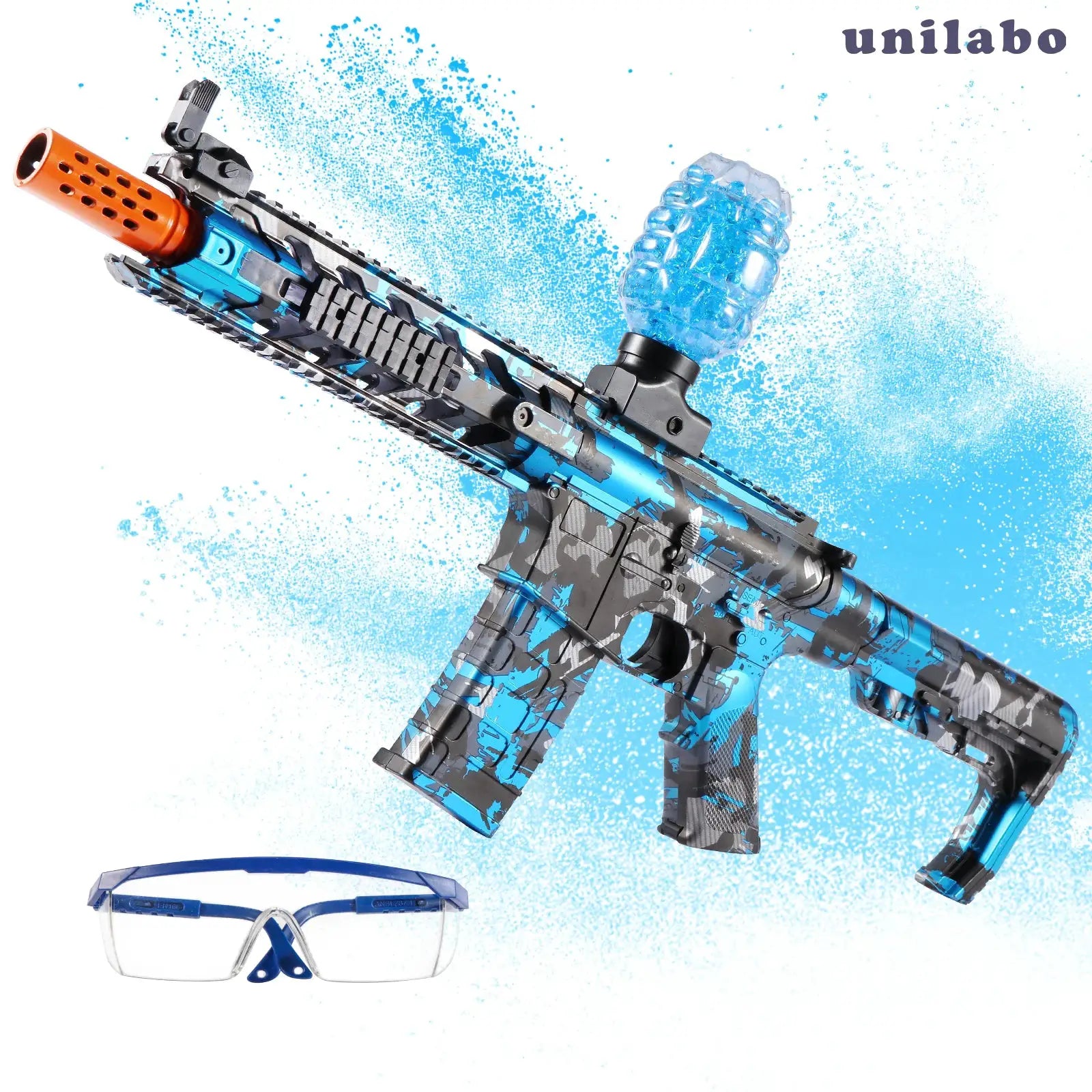 M416 Electric Blaster Gun Toy Rechargeable Automatic Outdoor Toy for Team Activities Perfect Gift Bullets Excluded