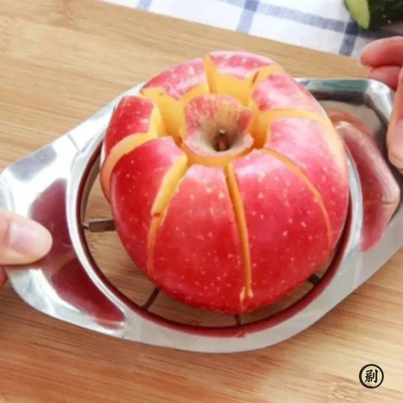 Stainless Steel Apple Cutter With Comfort Handle For Effortless Core And Slicing Fruits Kitchen Gadget