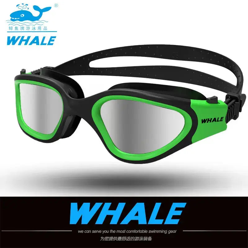 Professional Anti Fog UV Protection Swimming Goggles For Men And Women Waterproof Adjustable Silicone Swim Glasses