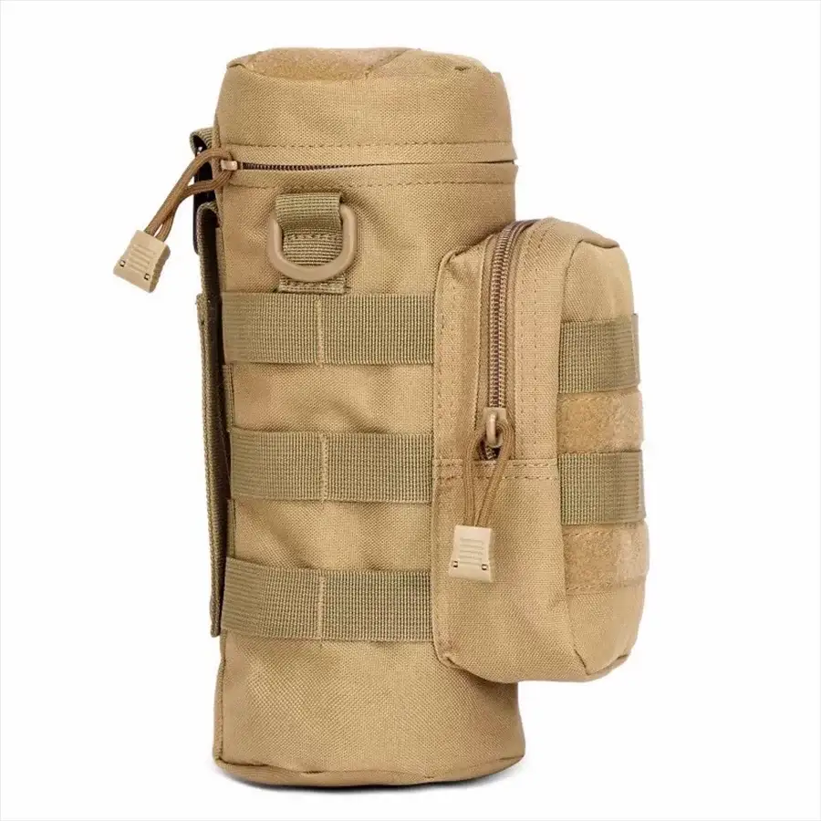 Tactical Molle Water Bottle Bag Pouch Holder Outdoor Camping Hiking Cycling Fishing Hunting 5 Liter Hydration Carrier