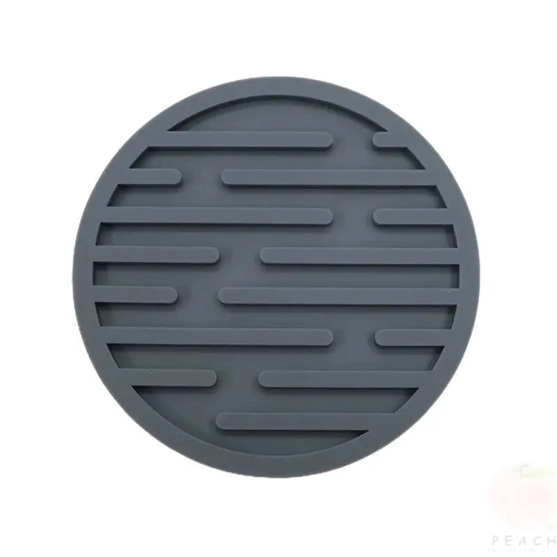 Ten Centimeter Silicone Coasters Round Heat Resistant Mats For Tea Cup Coffee Mug Table Decor