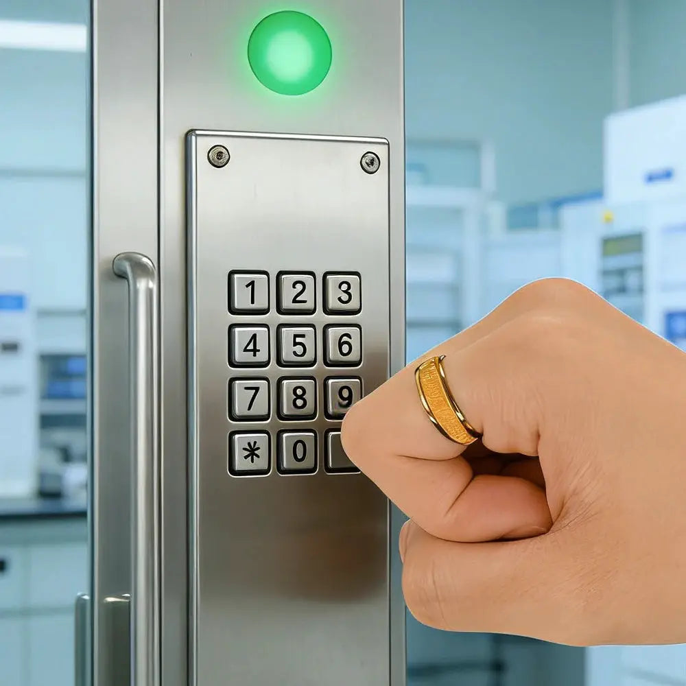 RFID 125kHz T5577 Smart Ring For TK4100 EM4100 Access Control Card Ceramic Epoxy Resin Waterproof Fingerprint Resistant