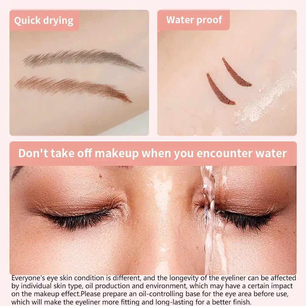 NovaLine Precision Pro Eyeliner Pen Waterproof Fast Drying Smooth Easy To Color For Natural Looking Eye Makeup
