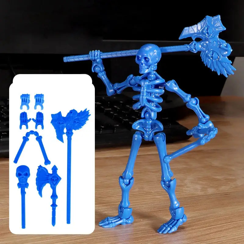 T13 3D Printed Movable Multi Jointed Action Figure Set Lucky 13 Nova 13 Collectible Figures