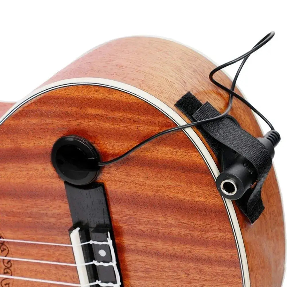 Piezo Contact Microphone Pickup for Acoustic Guitar and String Instruments Cello Violin Banjo Ukulele Mandolin
