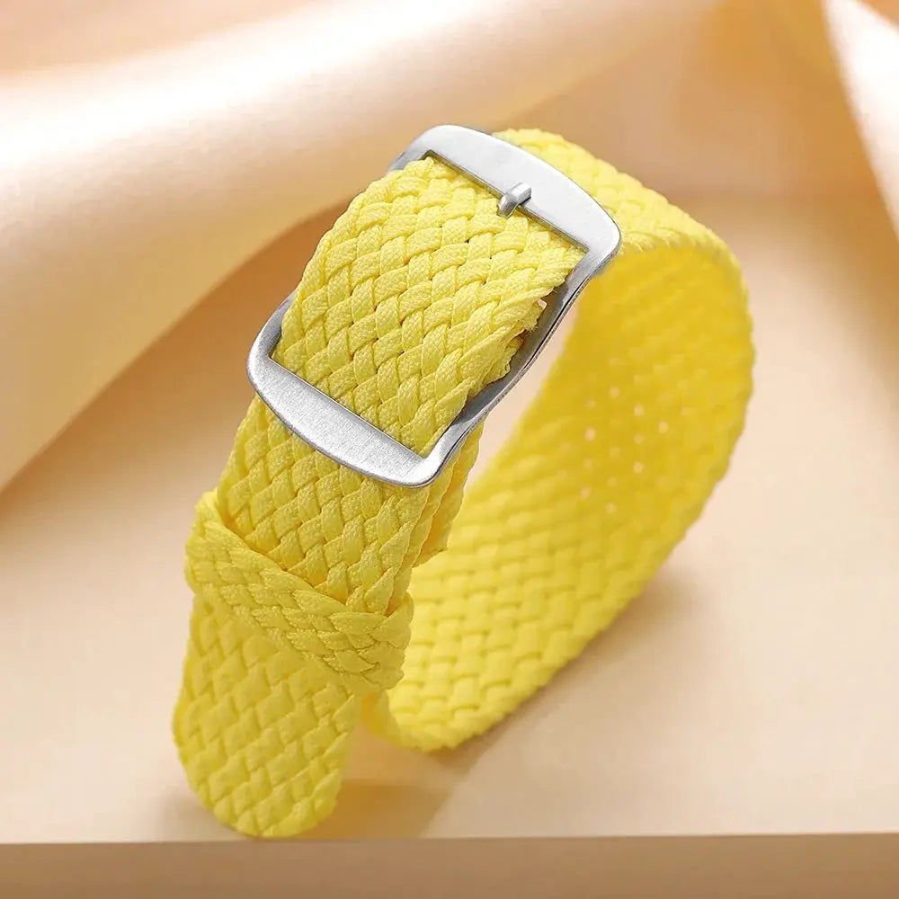 14mm 16mm 18mm 20mm 22mm Nylon Woven Canvas Watch Band for Perlon for Omega Strap Watchband Men Women Sport Bracelet 2035