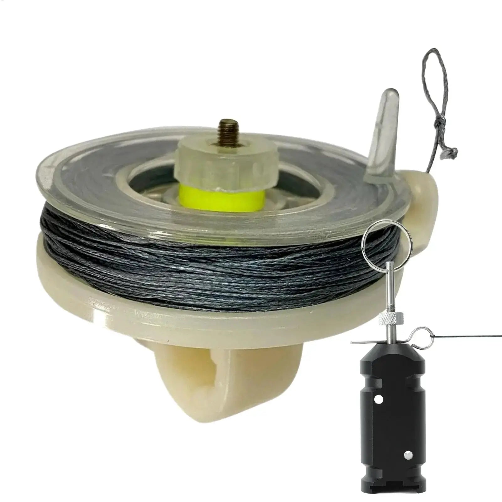 Perimeter alarm trip wire on a spool with weatherproof stake for camping, Simples Market