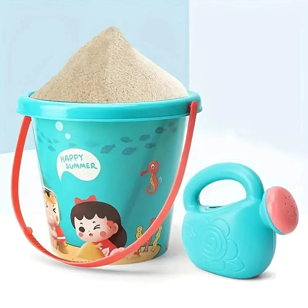 18 Piece Beach Sand Toy Set Durable Plastic Outdoor Sand Play Tools For Boys And Girls Summer Holiday Gift