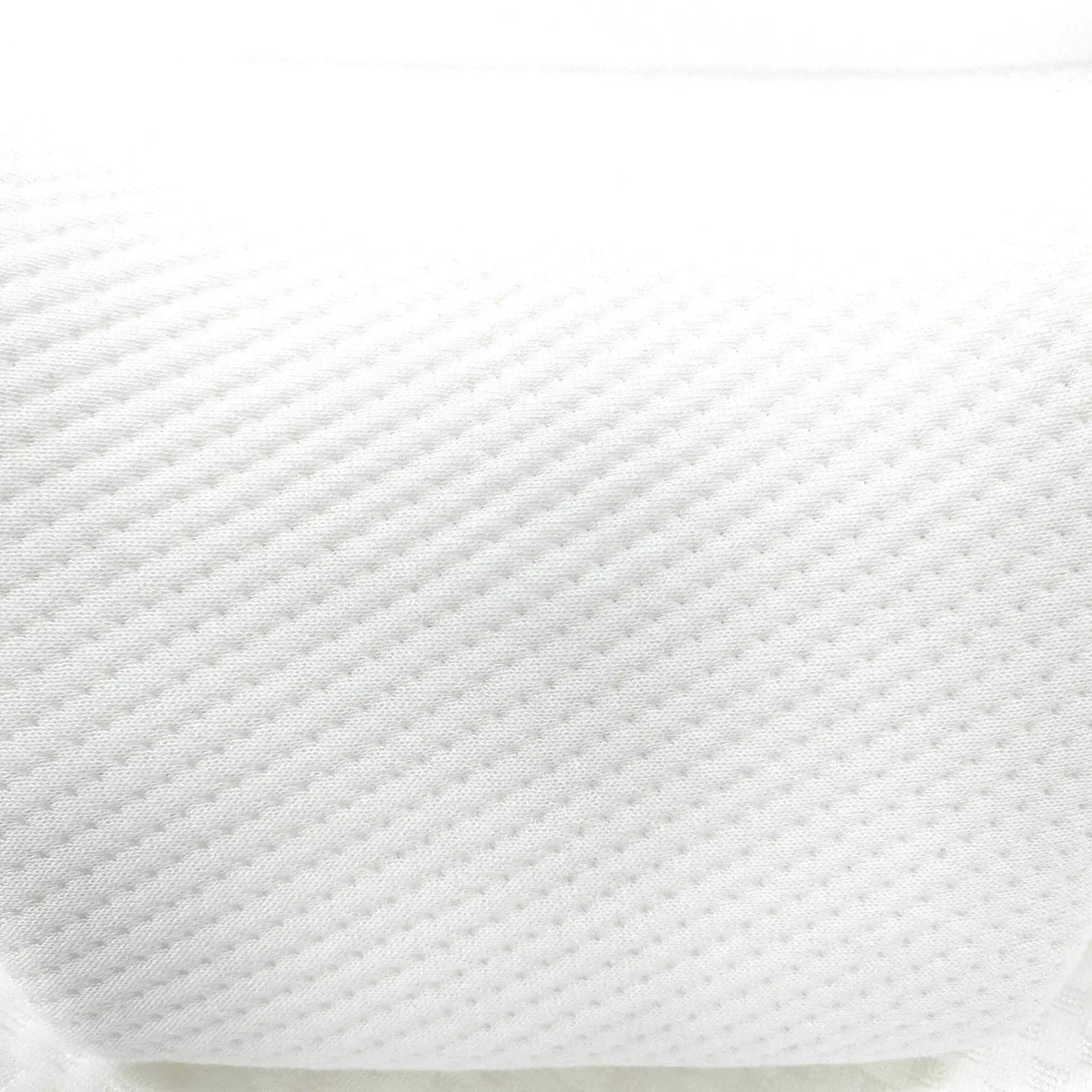 Cervical pillowcase by Simples Market, soft and breathable white pillowcase for home, hotel and hospital use.